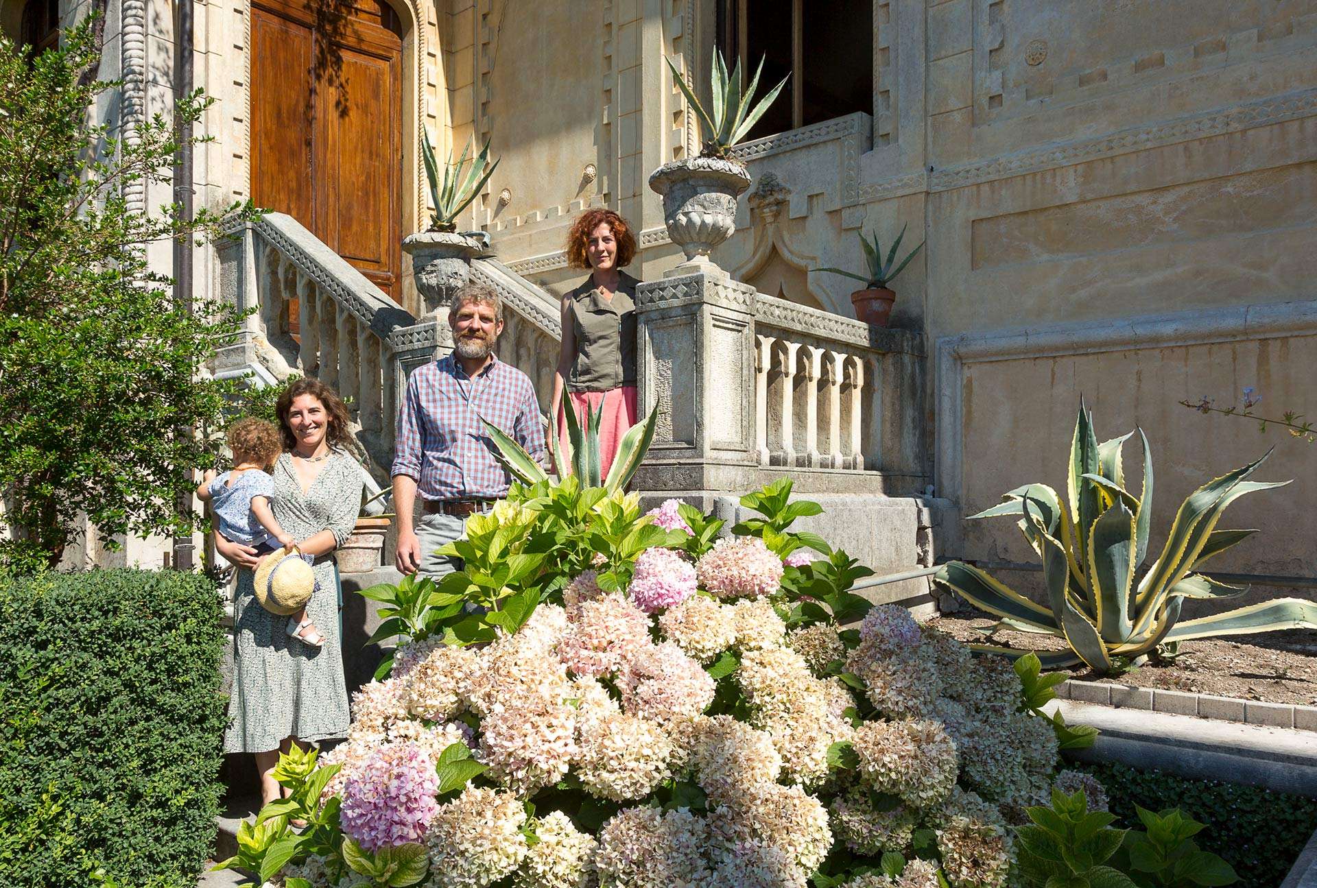 Die Familie Cavazza öffnet ihre Türen zur Isola del Garda